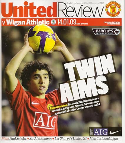 Manchester United FC v Wigan Athletic FC